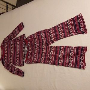 Nautica Women 2 Piece Sleep Wear Set Size Medium w/Pockets